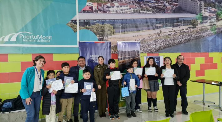 Terminal de Buses de Puerto Montt fue sede de emotiva premiación del concurso literario “El Carabinero ayuda y protege a la comunidad”