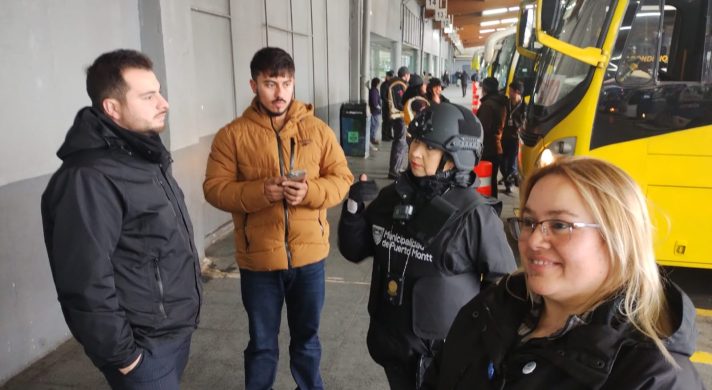 Avanzamos por un terminal más seguro: se realizó primera fiscalización integral en el rodoviario